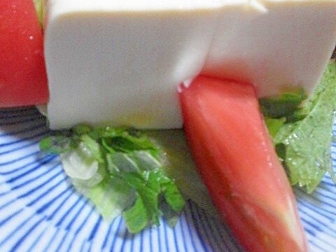 塩豆腐サラダ